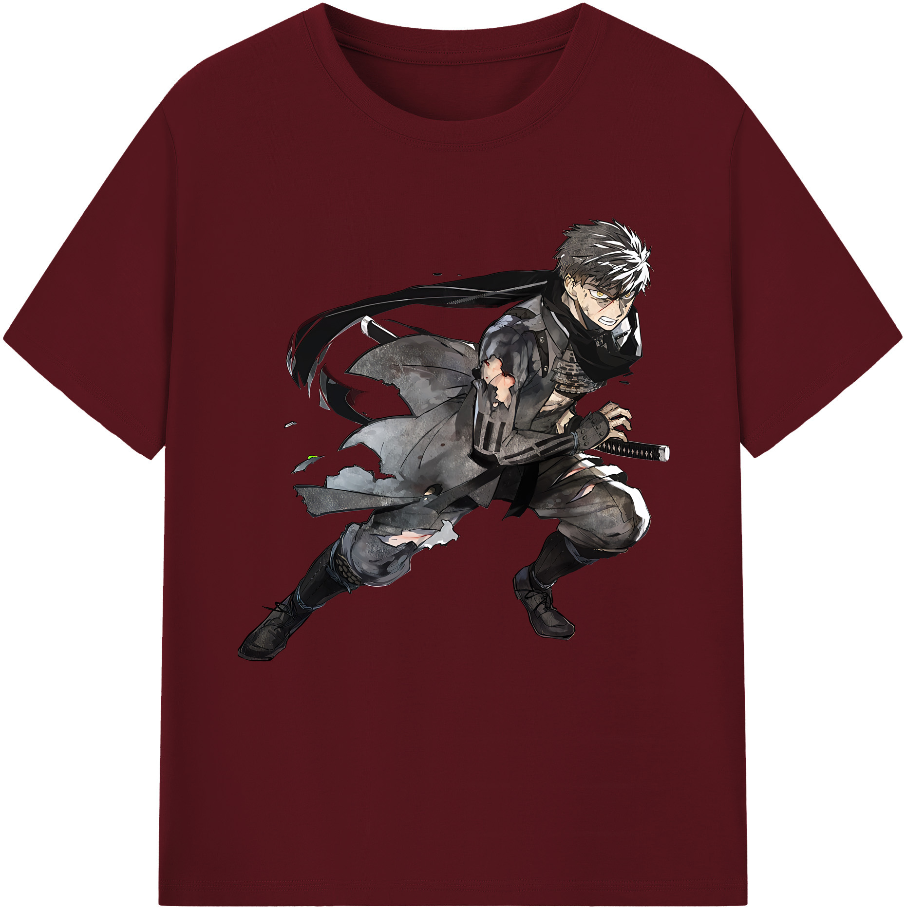 （画像用） 刀剣乱舞 Touken Ranbu 綿100％半袖Tシャツ（フロントプリント）